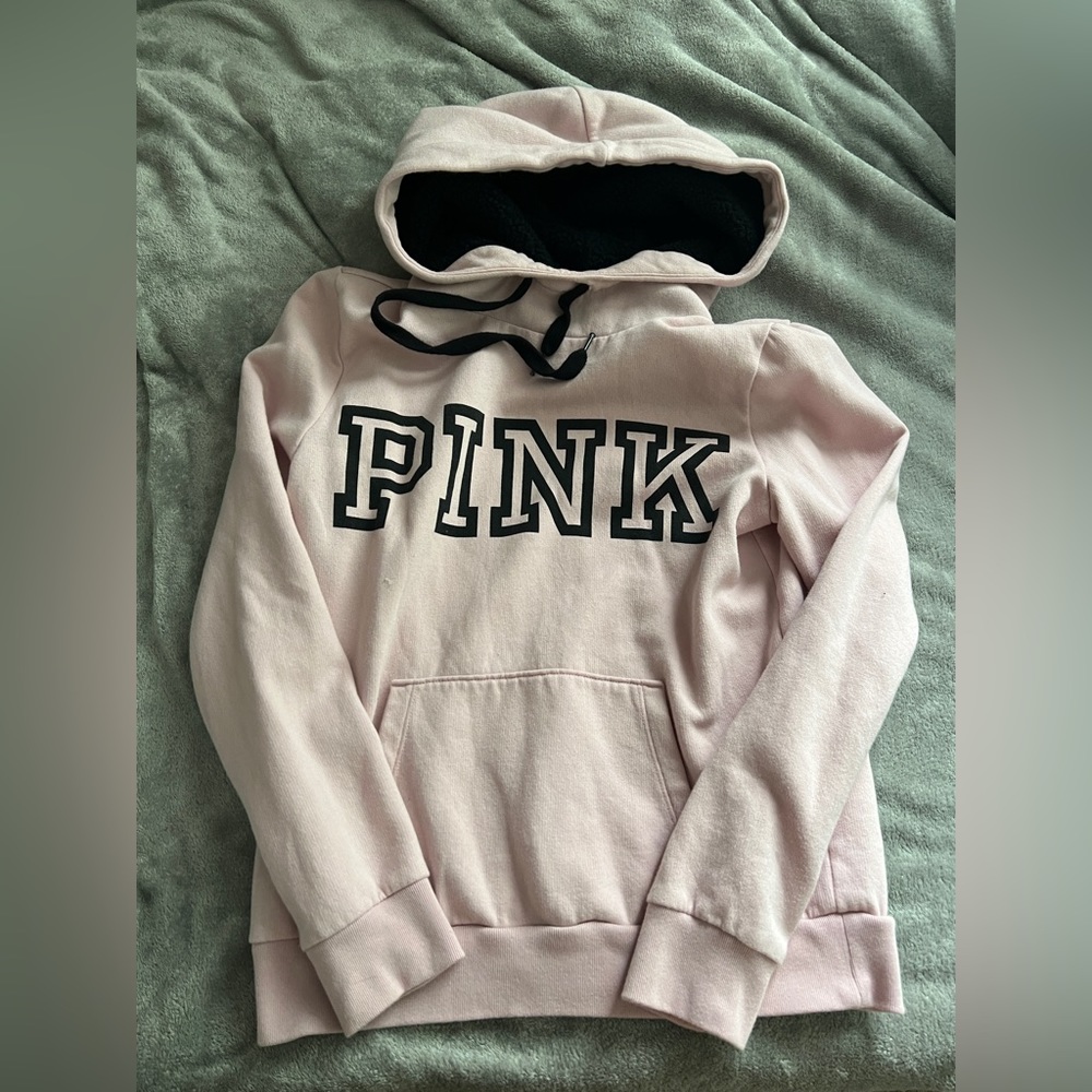 "Pink" pullover hoodie